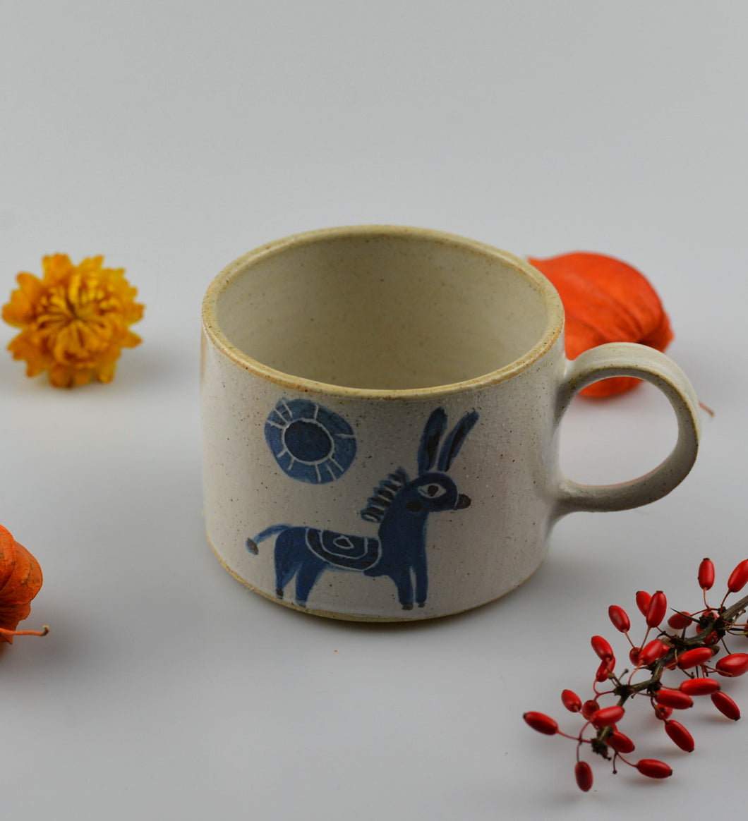 Unique ceramic cup - HAU2