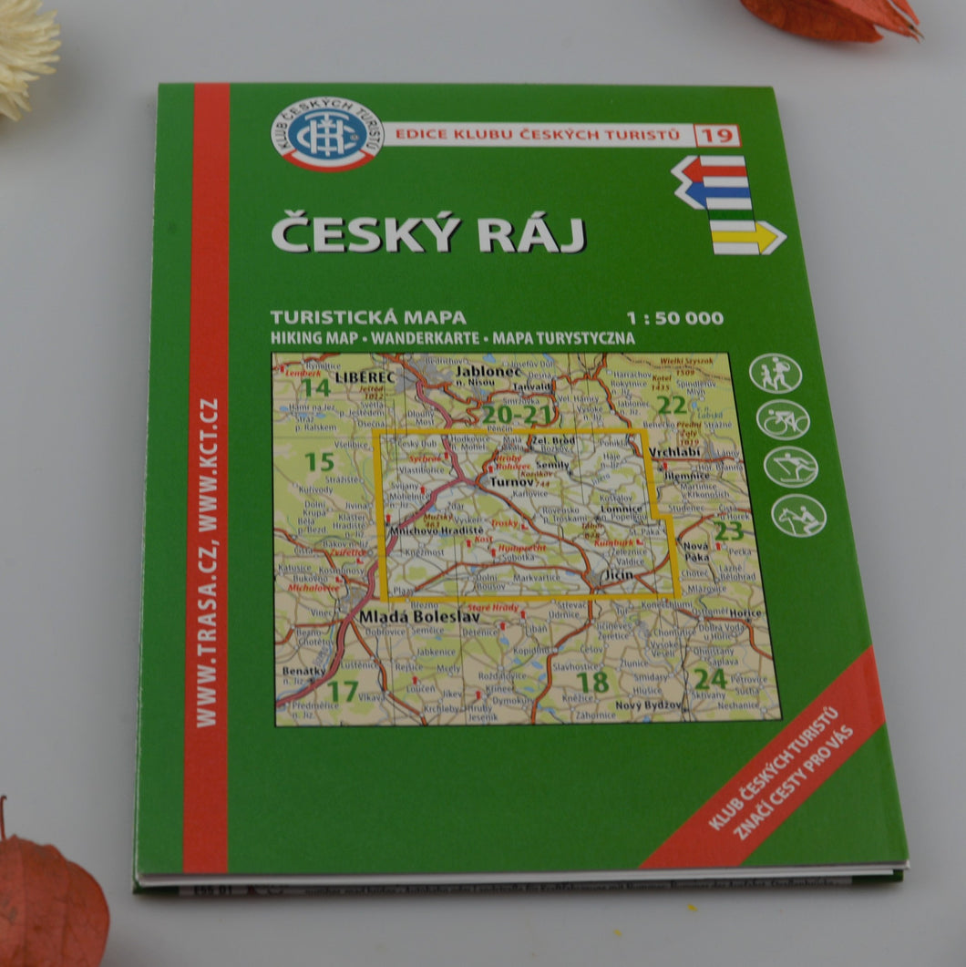 Turistická mapa - 19 - Český ráj
