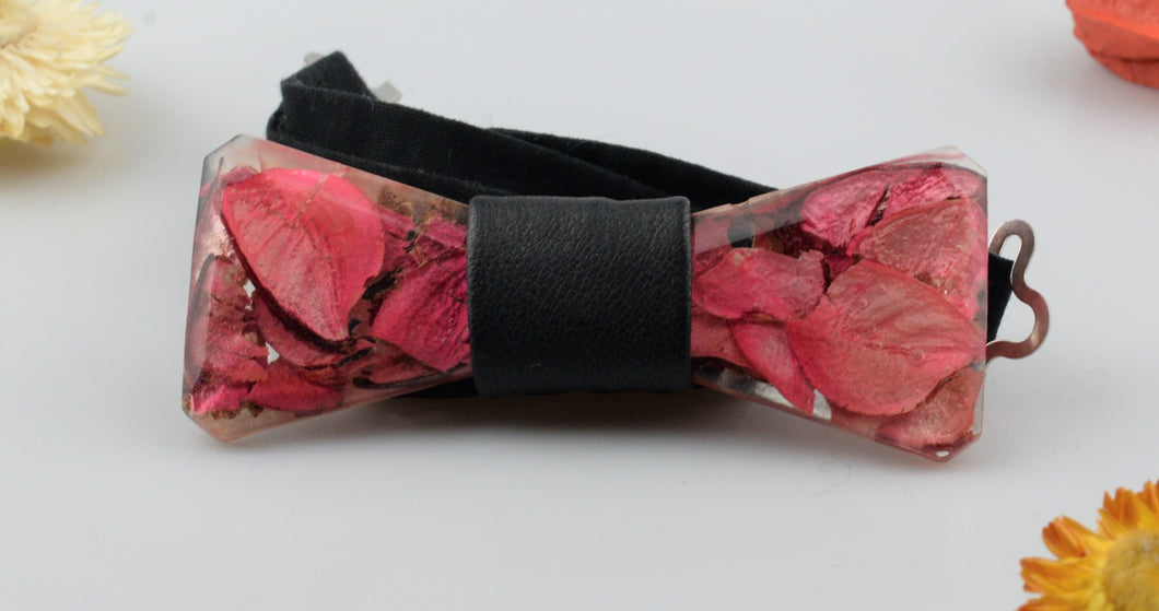 Resin bow tie - women
