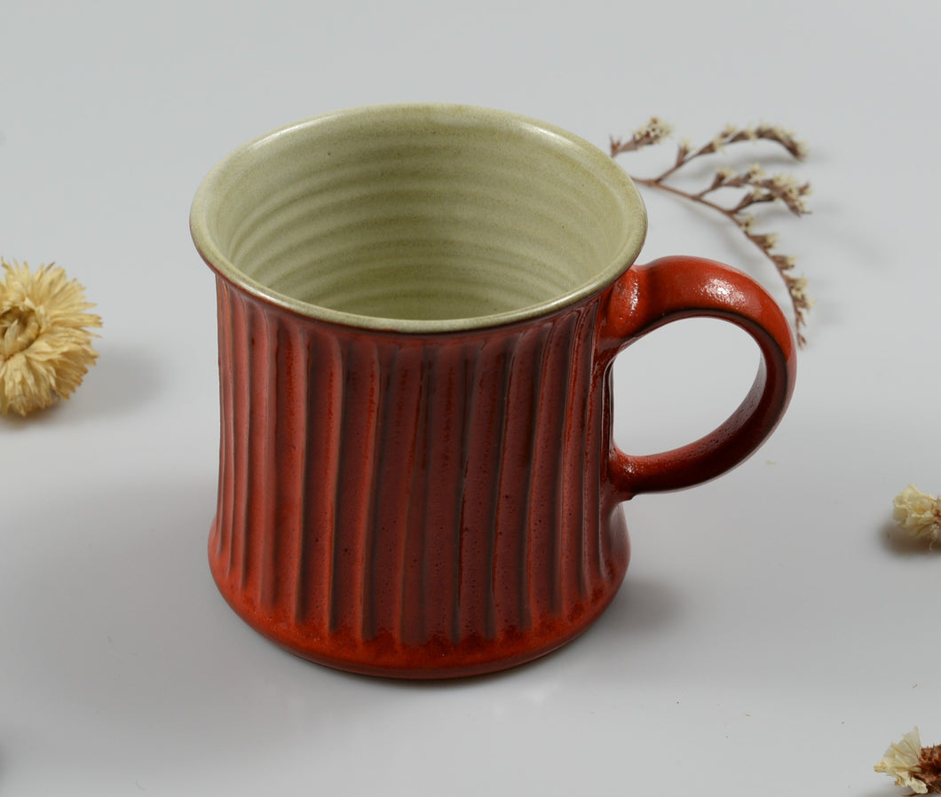 Special ceramic Euro cup - orange