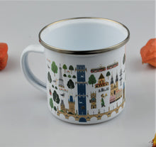 Load image into Gallery viewer, Tin enameled mug - Prague
